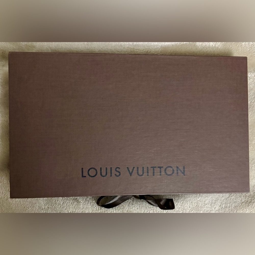 Authentic Vintage Louis Vuitton Brown Receipt or Gift Card Box! - Picture 14 of 14